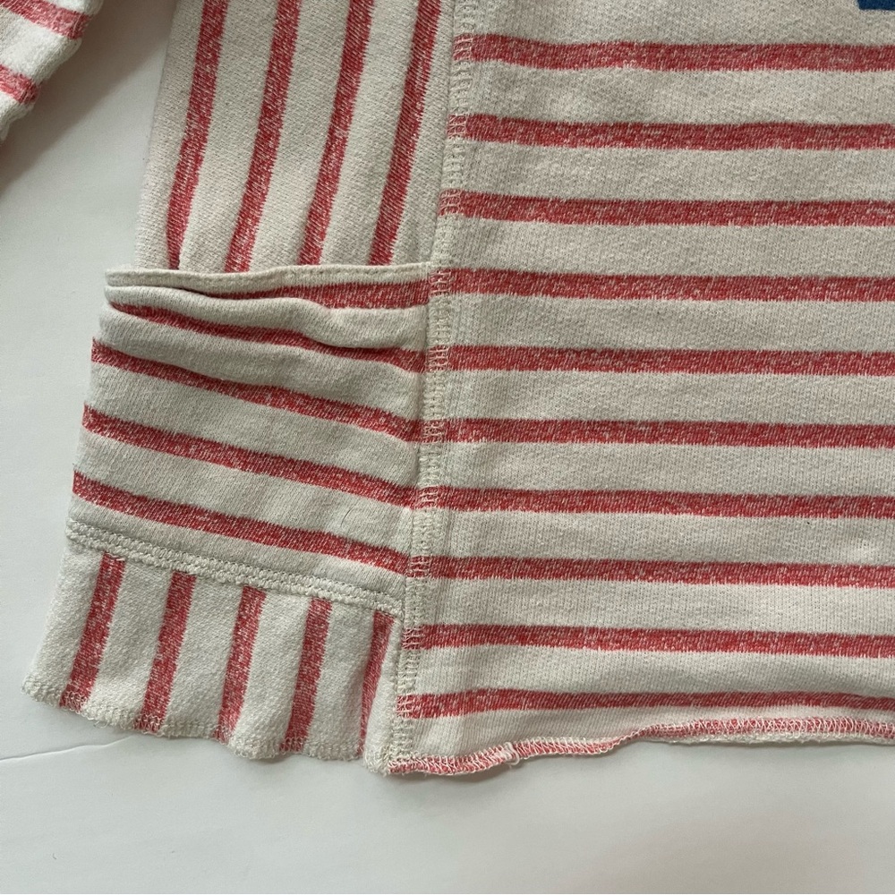 Zara Striped Kids Shirt with Blue Print and pockets - Picture 5 of 5